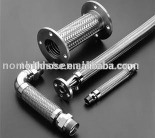 metal flexible hose pipe with braid