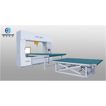 Vertical Rotary CNC Foam Cutting Machine