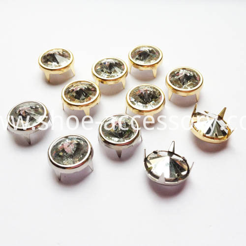 12mm Dome Studs With Diamond Embellishment Nailhead Trim China