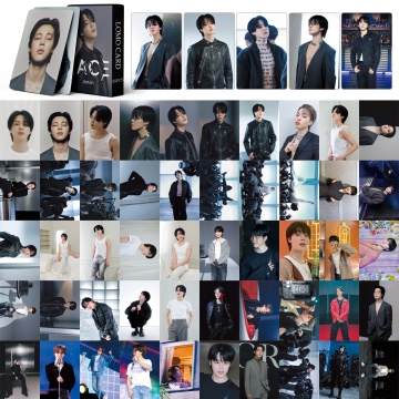 55 Pcs Jimin Photo Cards Lomo KPOP Postcards for Bangtan Boys Jimin