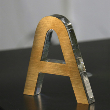 Acrylic Letter Signs Clear Colors