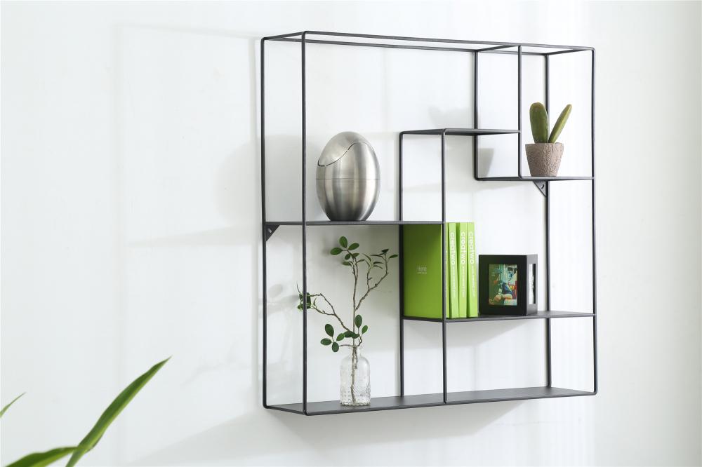 Practical wall mounted bookshelf