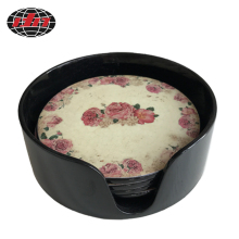 Round Printing Plastic Coaster