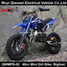 Cheap CE mini motocross 49cc 2 stroke mini dirt bike motorcycles with easy pull starter