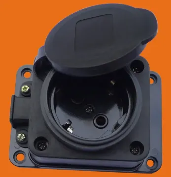 European Standard Waterproof One-View Grounding Socket