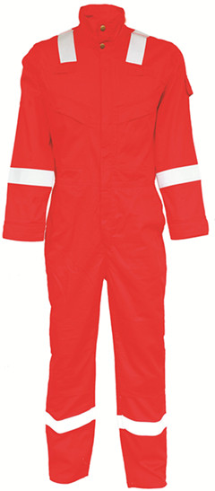 fr coverall red