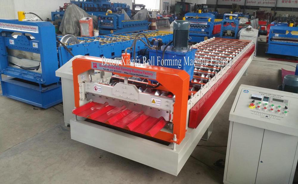 Supply sheet metal cold roll forming machine