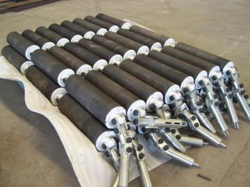 Lagged Roller Garland Suspended Idler Sets