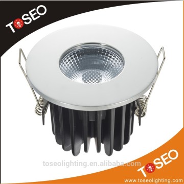 IP65 Fire rated 8W COB color changing temperature CCT LED