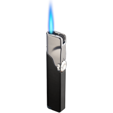 Hot Selling Windproof Jet Flame Refillable Gas Lighters Promotion for Cigars