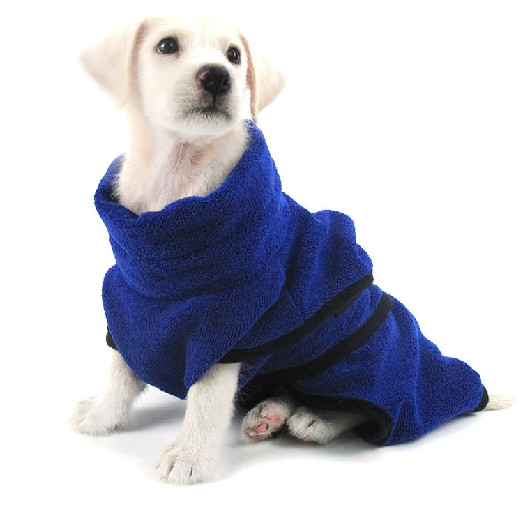 Χονδρική Πιτζάμες μπουρνούζι από μπουρνούζι για κατοικίδια πολυτελείας Super απορροφητικά ρούχα σκύλου