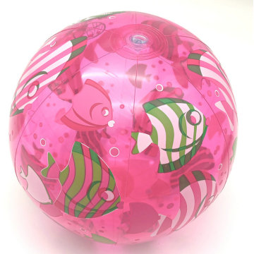Летний надувной красочный пляжный мяч