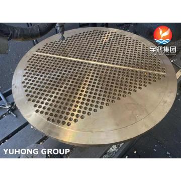 Copper Alloy Baffle And Tubesheet For Heat Exchanger