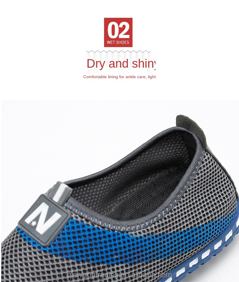 Walking Shoes Summer breathable mesh shoes for men, lazy shoes, soft sole casual slip-on shoes top quality