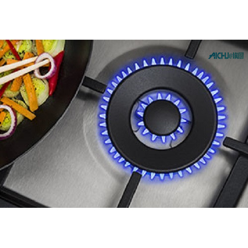 Cocinas de gas de acero inoxidable Electrodomésticos de cocina del Reino Unido