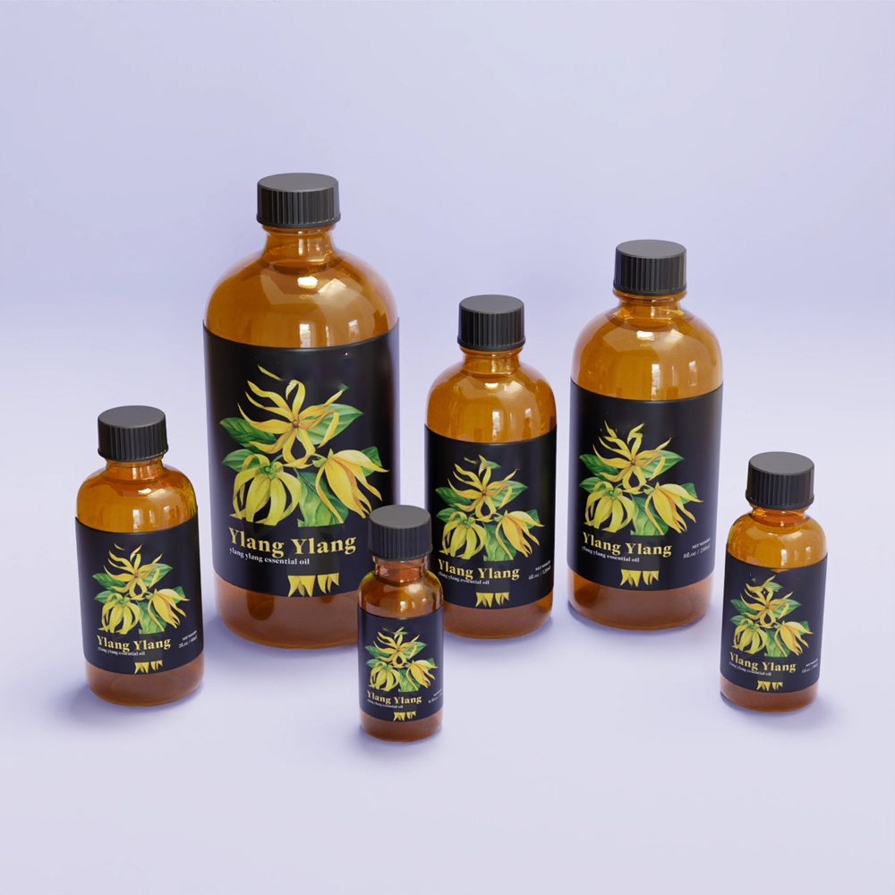 Óleo essencial do Ylang de primeira qualidade Extrato puro natural