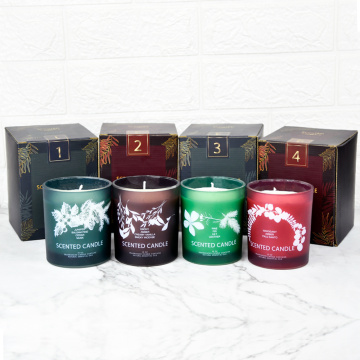 Luxury Scented Forest Glass Jar Candle Gift Set