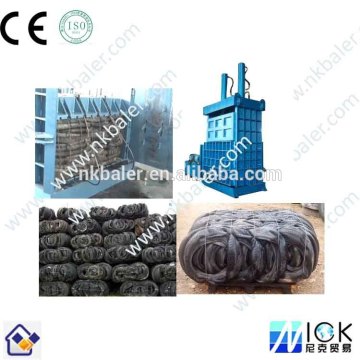 Professional exporting Waste tires and rubbers Baler