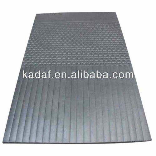 checker rubebr matting