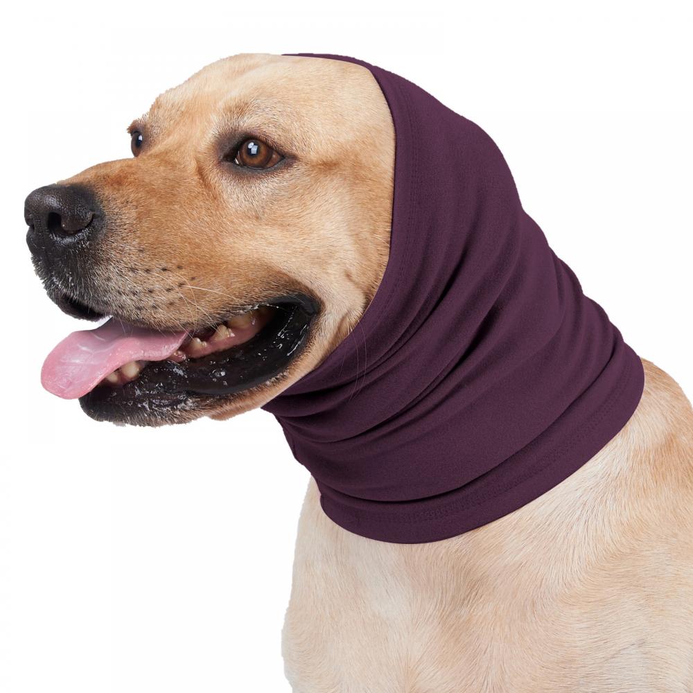 Dog comforting emotional headgear scarf
