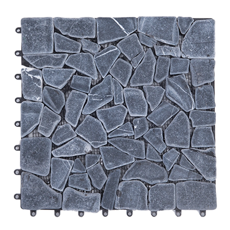 Exterior Tile Interlocking Click Clack Stone Tile Natural Stone Marble Tile DIY