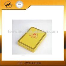 High quality cigarette tin box/wholesale cigrette boxes blank