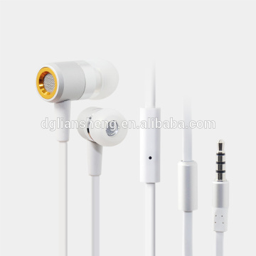 Cell phone accessory 2015 hot earphone designs, dongguan mobile phone accessories