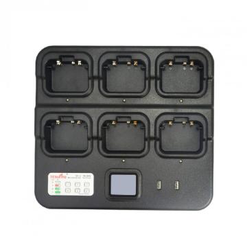 Six-Way Multi Charger for Walkie Talkie TH-D61
