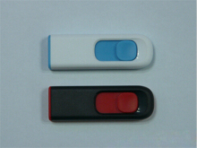 Push and Pull USB Flash Disks, Plastic USB Disk, Colorful USB Flash Drive