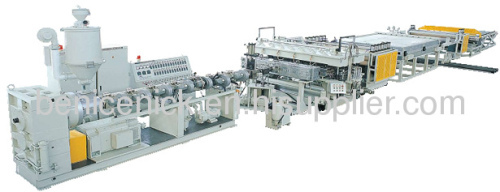 Wood Plastic Board Production Line 