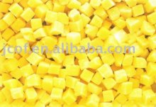 IQF Yellow peach Cubes 677
