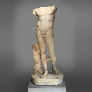 Best selling male no head portrait statue famous bust portrait of naked man sculpture