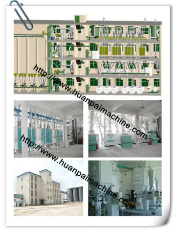 professional flour processing machine minoterie