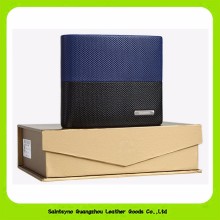 Brief Cowhide Mens Pure Leather Wallet 16940