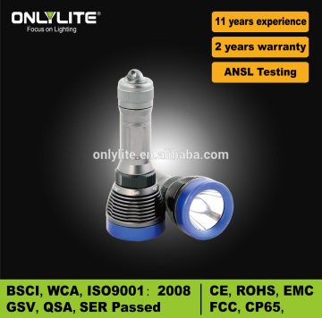 High power XML T6 LED torch for diving 26650 Battery