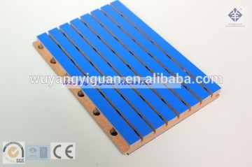 colored wood Soundproofing wall panel in Guangzhou