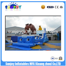 2016 Sunjoy new design Ice Age gaint inflatable obstacle course for kids and adults