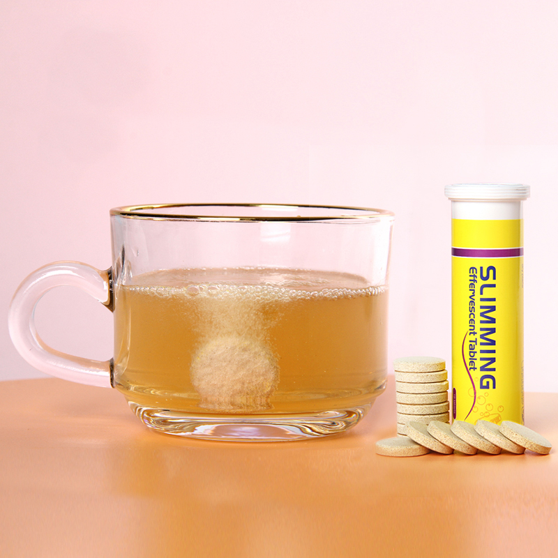 OEM/ODM Vegetables Fiber Effervescent Tablets Vegan Fizzy Slimming Effervescent Tablets