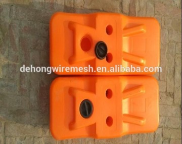 Concrete plastic temporary fence feet/temporary fence block(ISO9001)