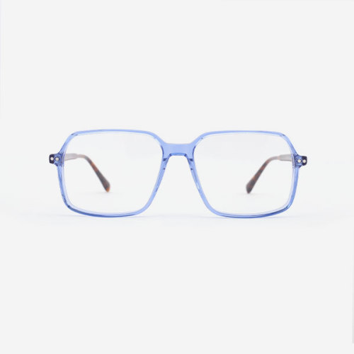 Rectangular Acetate Unisex Optical FrameAs