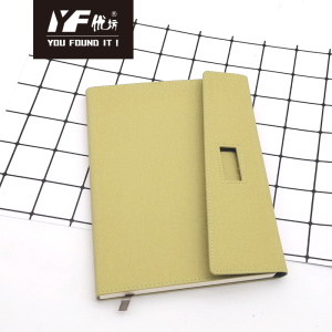 Custom solid PU hardcover notebook