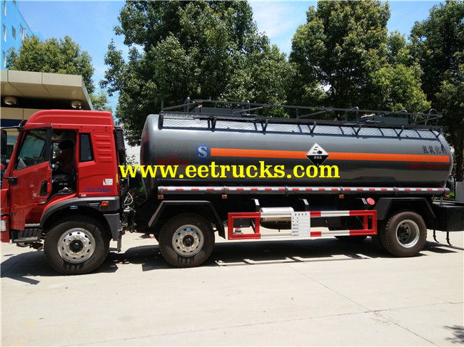 15 CBM Sodium Hydroxide Tanker Trucks