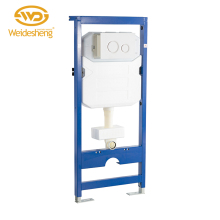 New Arrival Wall Toilet Cistern Water Saving Plastic Wall Mount Toilet Flush Tank