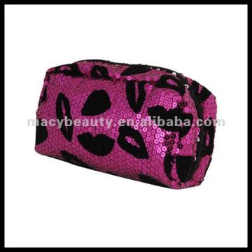 New Sequin & Felt Lips Designer Bag