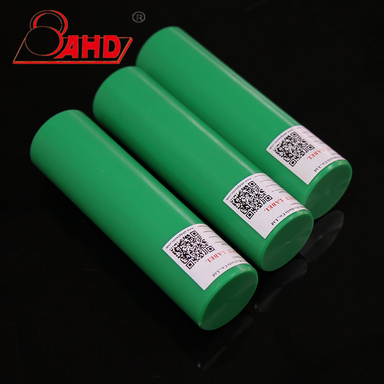 green hdpe rod