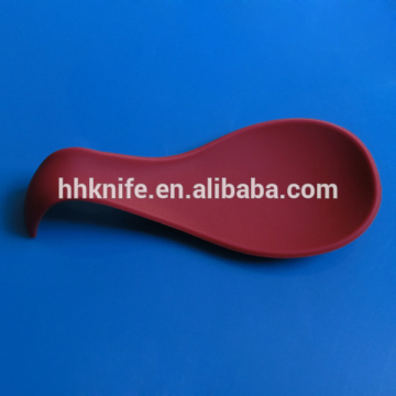 Silicone spoon rest