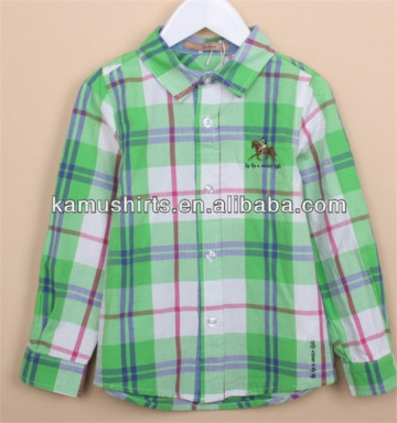 Kids cotton shirts wholesale and retail shirts