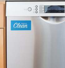 Reversible Dishwasher Kitchen Clean Dirty Magnet