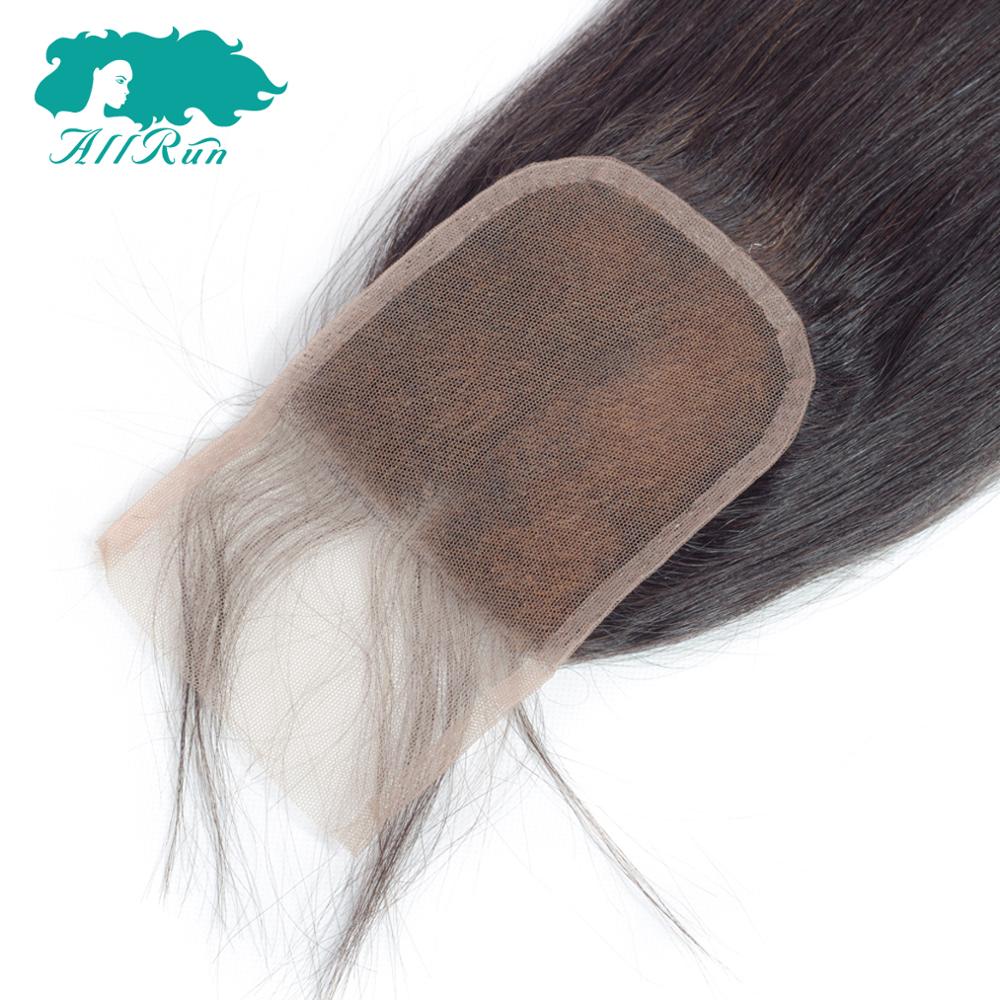 cheap brazilian 4*4 human straight hair bundles with closure weaving