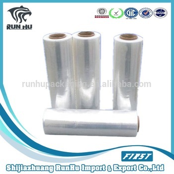 Hand Use LLDPE Wrap Film Plastic Warpping Film Clear Plastic Film